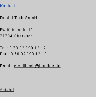 Mail an DestillTech
